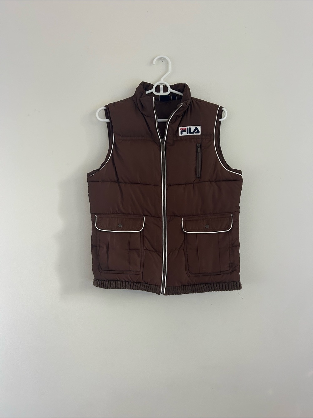 FILA Women’s Brown Puffer Vest